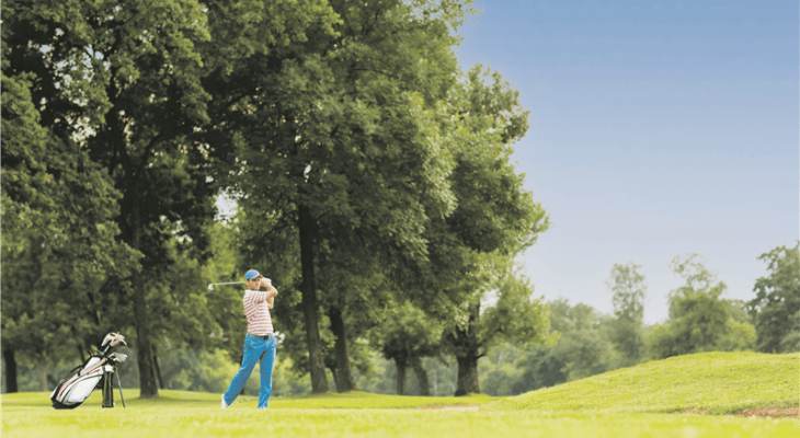 golfen nach plan: gesund am ball