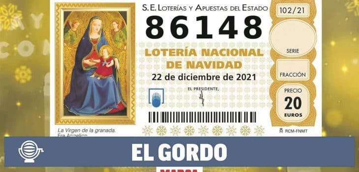 El-Gordo Weihnachtslotterie in Spanien
