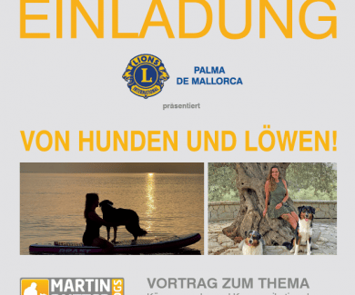 Lions Club präsentiert Vortrag Martin Rüter Dogs