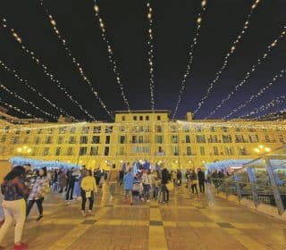 Weihnachtsbeleuchtung in Palma de Mallorca