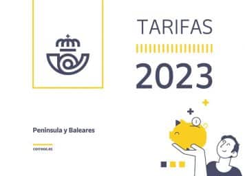 Posttarife 2023 Mallorca Correos