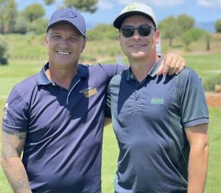 Olaf Möhle und Matthias Opdenhövel Golf Mallorca Inselzeitung