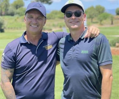 Olaf Möhle und Matthias Opdenhövel Golf Mallorca Inselzeitung