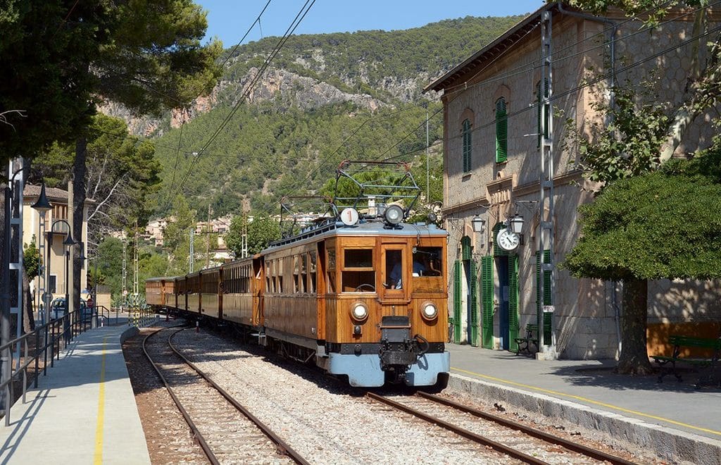 Streik beim Sóller-Zug auf Mallorca.