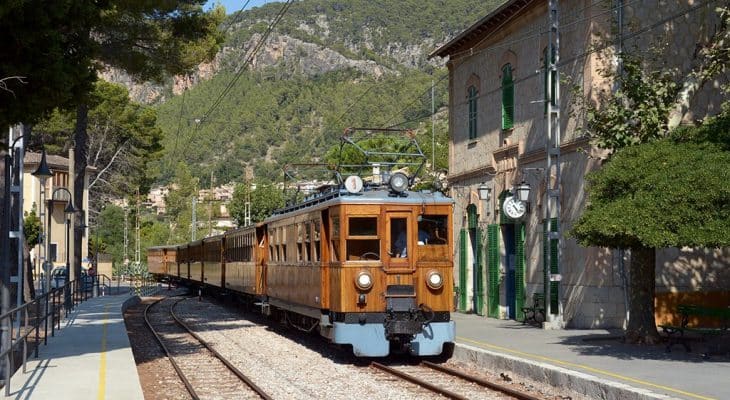 Streik beim Sóller-Zug auf Mallorca.