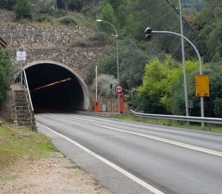 Der Sóller-Tunnel auf Mallorca.