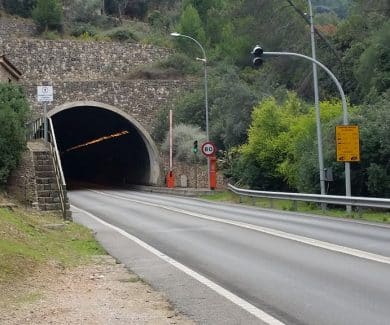 Der Sóller-Tunnel auf Mallorca.