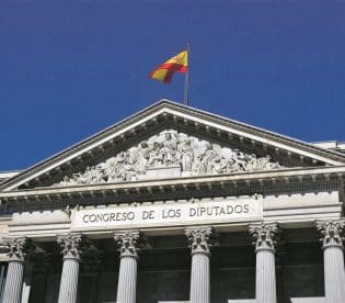 Spanisches Parlament sanchez