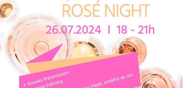 Rosé Night bei Château Vino de la Isla am 26. Juli